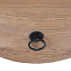 Table d'appoint à tiroir East at Main 28" Promenade, teinte « Tan » : Fabrication en bois de manguier, 65,99 cm (H) x 44,96 cm (P), assemblage sans outils