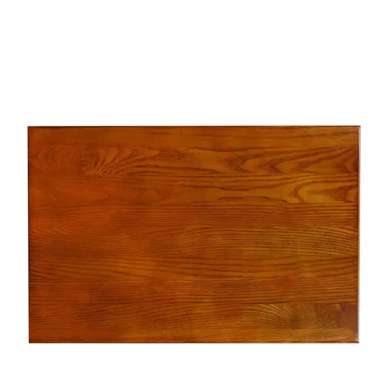 Table d'appoint Mission Russet Favorite Finds - Leick Home : Compacte, à niveaux, avec tiroir et étagère