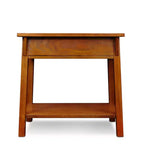 Table d'appoint Mission Russet Favorite Finds - Leick Home : Compacte, à niveaux, avec tiroir et étagère