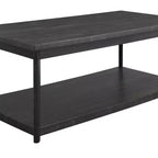 Tables d'appoint Rory noires - Picket House Furnishings : Tables de salon élégantes du milieu du siècle, lot de 3
