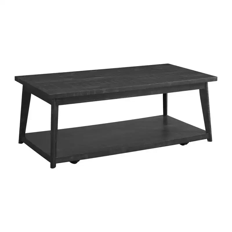 Tables d'appoint Rory noires - Picket House Furnishings : Tables de salon élégantes du milieu du siècle, lot de 3