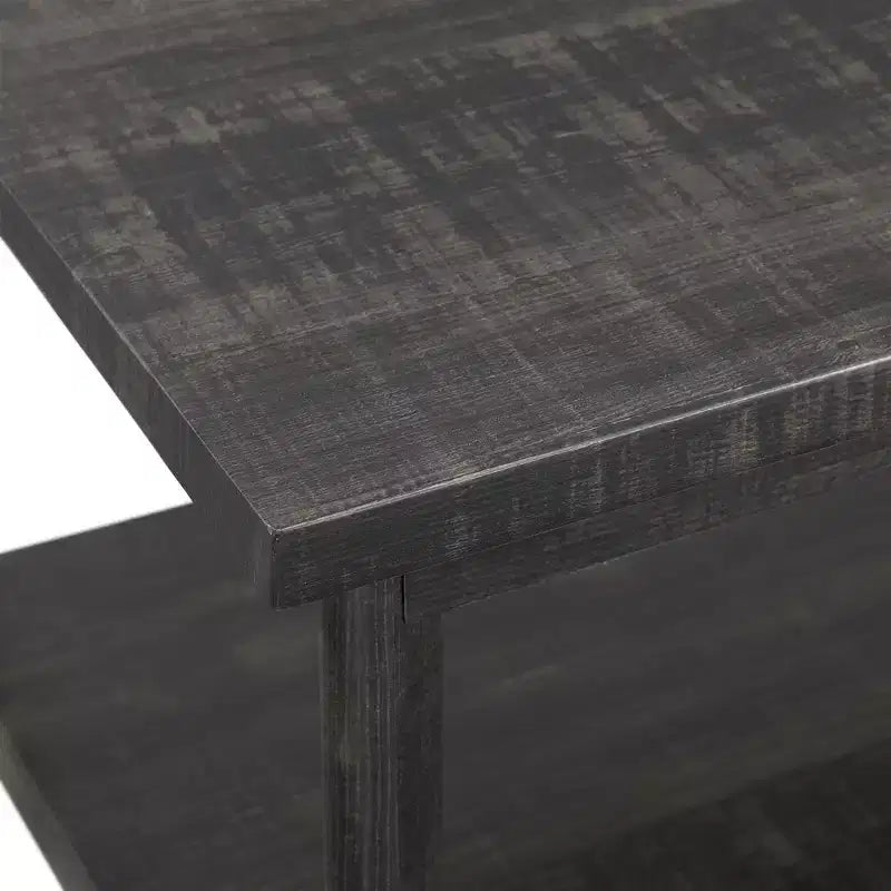 Tables d'appoint Rory noires - Picket House Furnishings : Tables de salon élégantes du milieu du siècle, lot de 3