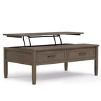 WyndenHall Cantina Lift Top Coffee Table Smoky Brown