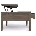 WyndenHall Cantina Lift Top Coffee Table Smoky Brown