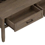 WyndenHall Cantina Lift Top Coffee Table Smoky Brown
