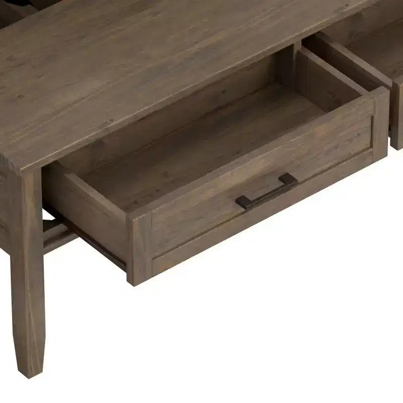WyndenHall Cantina Lift Top Coffee Table Smoky Brown