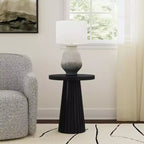 HomePop Table d'appoint noire