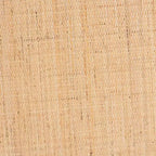 Table basse en rotin de Kalimantan et bois d'acajou, bali & pari, miel clair