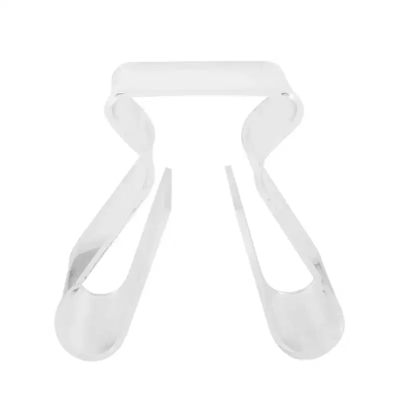 Tabouret et porte-revues Magino Transparent - Umbra : Acrylique incassable, aucun assemblage requis