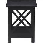 Bismarck Side Table Black - Serta