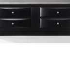 Lit double Acme Furniture 86 po Ireland noir