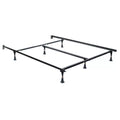 Hollywood Bed Frame Atlas Lock Metal Bed Frame with Universal Sizing Black