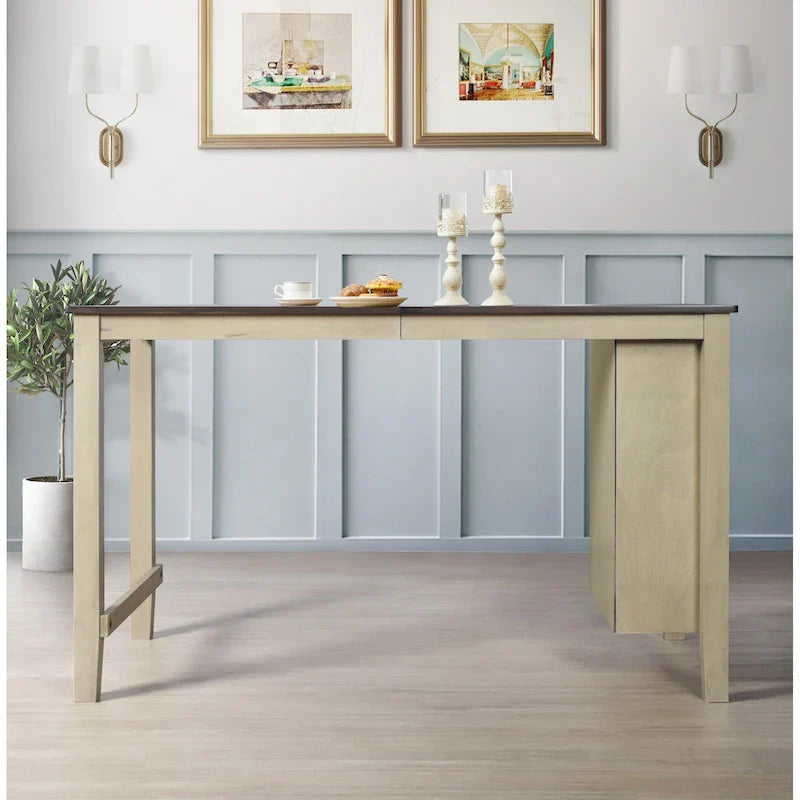 Africa 5-piece Counter Height Dining Table and Chair