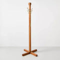Wood and Metal Coat Rack Brass Finish - Hearth & Hand™ with Magnolia