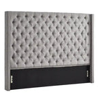 Naples Button-tufted Wingback Headboard only by iNSPIRE Q Artisan
