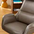 Faux Leather Office Chair - Swivel - Multiple Colors