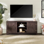 Middlebrook Firebranch 58-inch Barn Door TV Stand
