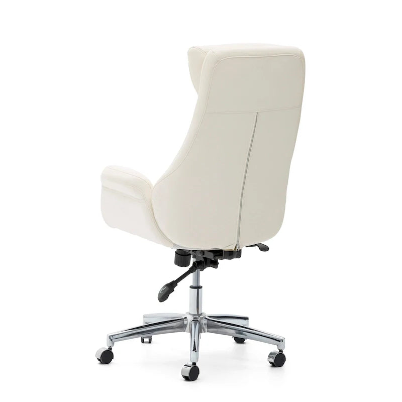 Faux Leather Office Chair - Swivel - Multiple Colors
