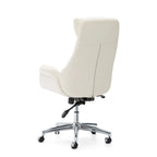 Faux Leather Office Chair - Swivel - Multiple Colors