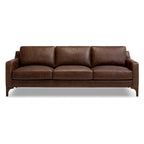 Poly & Bark Sorrento Sofa - Full Grain Genuine Italian Leather