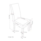 Set of 2 Normandy Parson Dining Chairs - WyndenHall