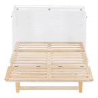 Nestfair Full Size Murphy Bed with Large Drawers
