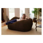 6' Large Bean Bag Lounger with Memory Foam Filling and Washable Cover - Relax Sacks