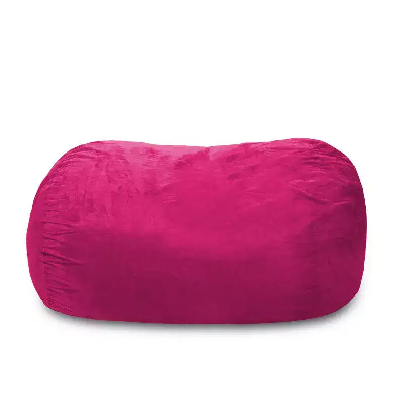 6' Large Bean Bag Lounger with Memory Foam Filling and Washable Cover - Relax Sacks
