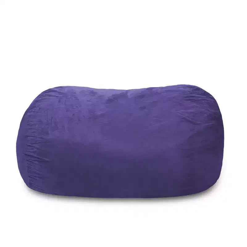 6' Large Bean Bag Lounger with Memory Foam Filling and Washable Cover - Relax Sacks