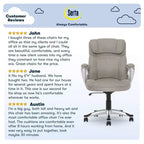 Serta Fabric Executive Chair