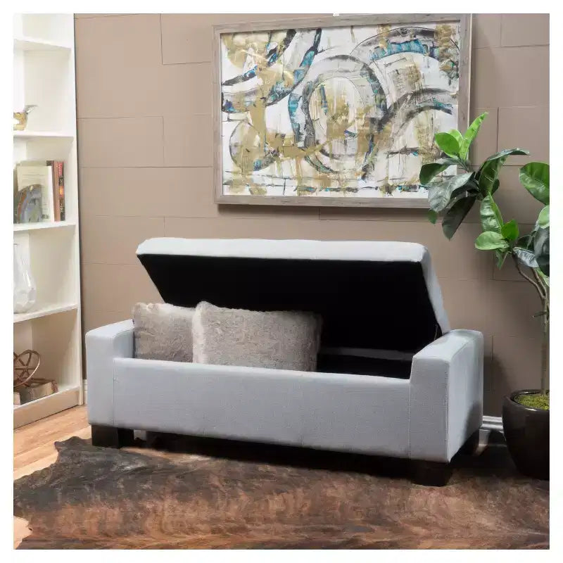 Pouf de rangement Lawton - Christopher Knight Home