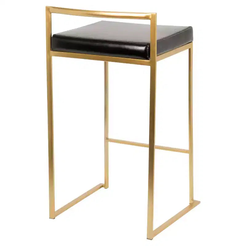 Lot de 2 tabourets de bar contemporains Fuji hauteur comptoir 68,5 cm - Lumisource