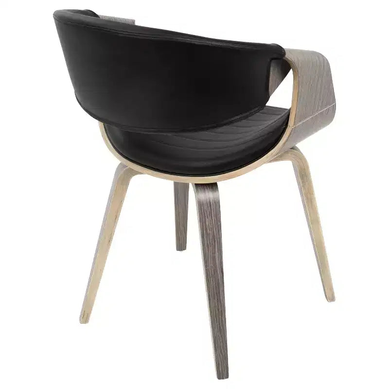 Symphony chaise de salle à manger ou d'appoint moderne du milieu du siècle - LumiSource