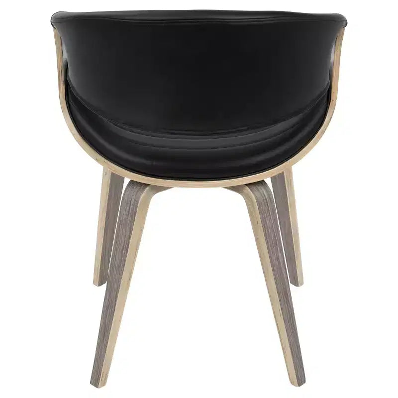Symphony chaise de salle à manger ou d'appoint moderne du milieu du siècle - LumiSource