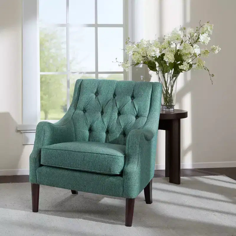 Fauteuil d'appoint capitonné Cassie - Madison Park