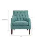 Fauteuil d'appoint capitonné Cassie - Madison Park