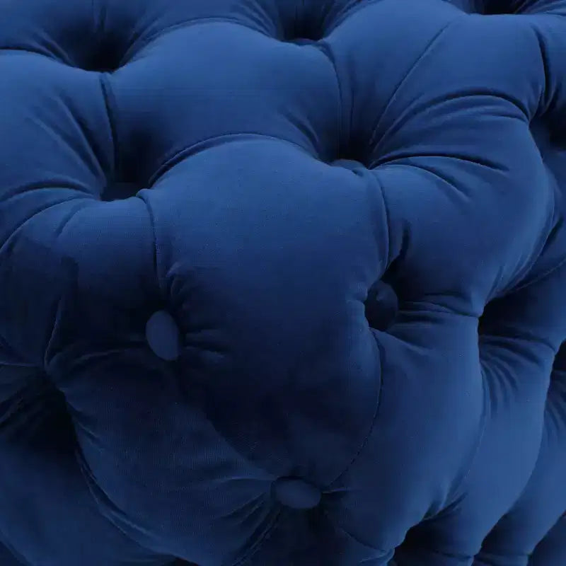 Pouf en velours Jaymee - Christopher Knight Home