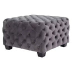 Jaymee New Velvet Ottoman - Christopher Knight Home