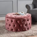 Zelfa New Velvet Ottoman - Christopher Knight Home