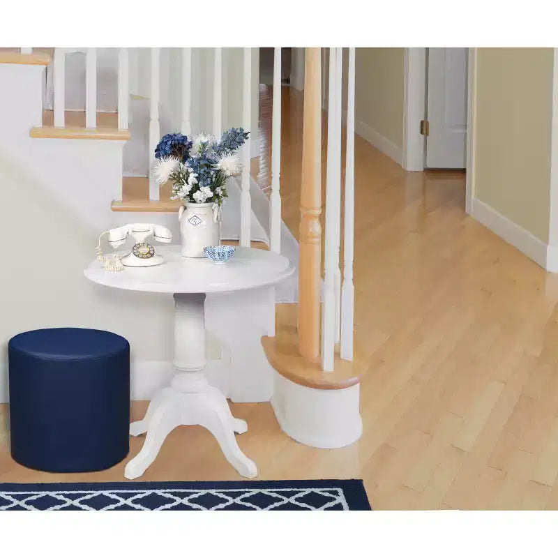 Logan Round Ottoman - Niche