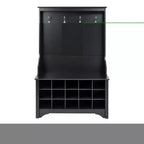 Meuble d'entrée avec rangement à chaussures - Prepac