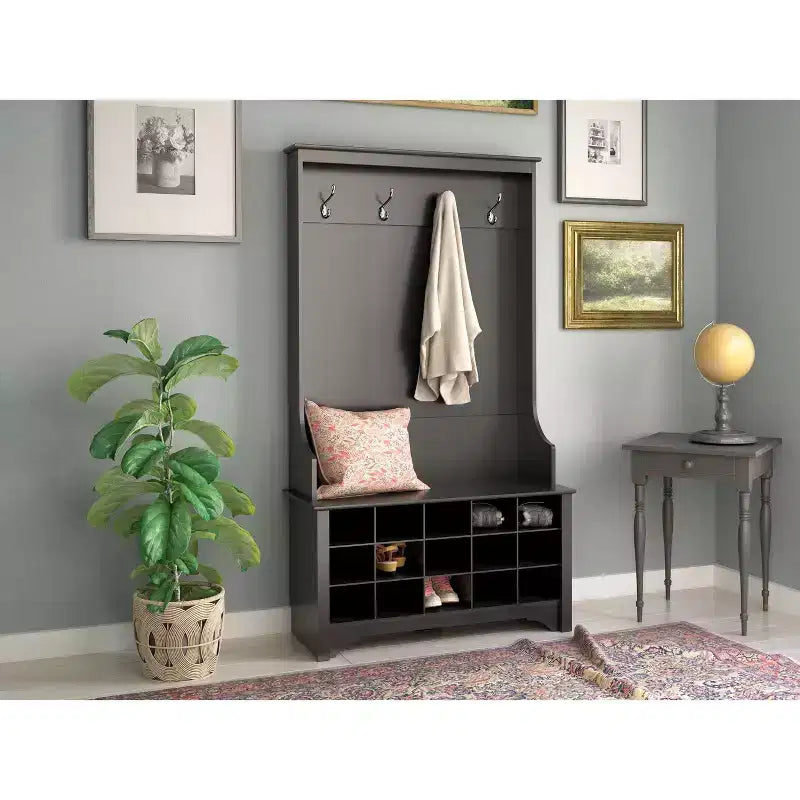 Meuble d'entrée avec rangement à chaussures - Prepac