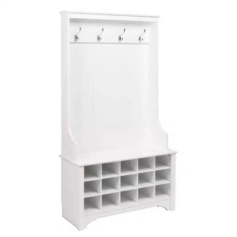 Meuble d'entrée avec rangement à chaussures - Prepac