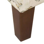 Banc de rangement texturé grand format - HomePop