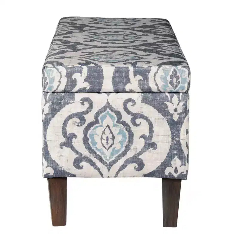 Banc de rangement texturé grand format - HomePop