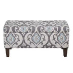 Banc de rangement texturé grand format - HomePop
