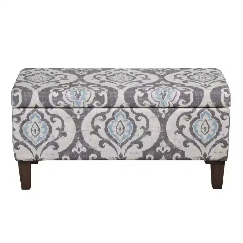Banc de rangement texturé grand format - HomePop