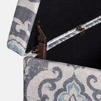 Banc de rangement texturé grand format - HomePop