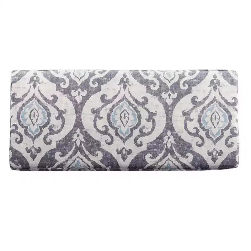 Banc de rangement texturé grand format - HomePop