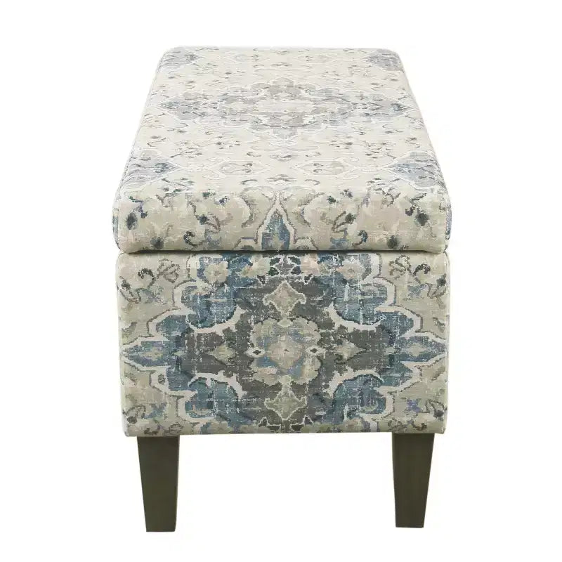 Banc de rangement texturé grand format - HomePop